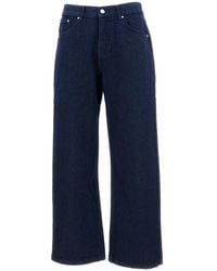 Arte' - Five-Pocket Wide-Leg Jeans - Lyst