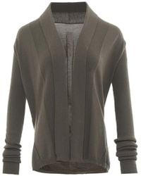 Rick Owens - Naska Ribbed-Knit Cardigan - Lyst
