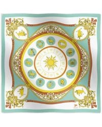 Elios Milano - Sciarpa Con Stampa - Lyst