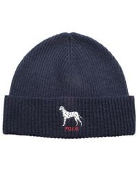 Polo Ralph Lauren - Bonnet Nervuré À Motif Dalmatien - Lyst