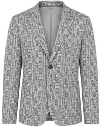 Corneliani - Veste Identity À Revers Crantés - Lyst