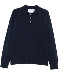 Amaranto - Button-Placket Polo Shirt - Lyst