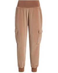 Cinq À Sept - Giles Velour Track Pants - Lyst