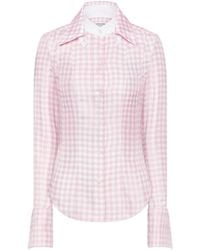 Thom Browne - Camisa a cuadros gingham - Lyst