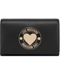 Love Moschino - ハートプレート ショルダーバッグ - Lyst