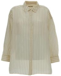 Casey Casey - Striped Long-Sleeve Shirt - Lyst