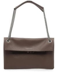 Orciani - Small Venus Leather Shoulder Bag - Lyst