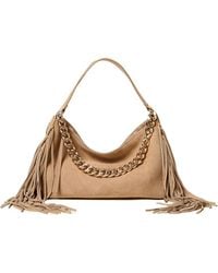 Twinset - Medium Liliane Fringed Chain Shoulder Bag - Lyst