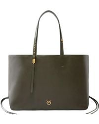 Pinko - Medium Stud-Embellished Tote Bag - Lyst