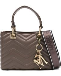 Marc Ellis - Quilted Logo-charm Cross Body Bag - Lyst
