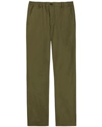 Oliver Spencer - Elasticated-Waistband Straight-Leg Trousers - Lyst