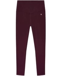 Anine Bing - Logo-Plaque Leggings - Lyst