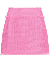 Dolce & Gabbana - High-Waisted Mini Skirt - Lyst