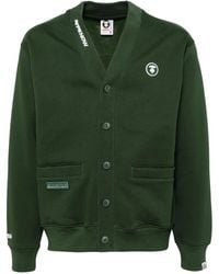 Aape By A Bathing Ape - Cárdigan con logo - Lyst