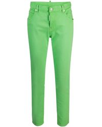DSquared² - Bull Cropped Jeans - Lyst