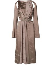 Tory Burch - Kleid Mit Cut-Out - Lyst