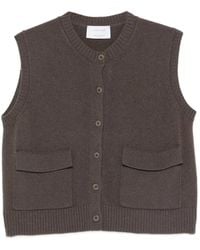 Daniele Fiesoli - Button-Up Cashmere Vest - Lyst