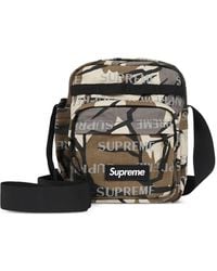 Supreme - Logo-Pattern Shoulder Bag - Lyst