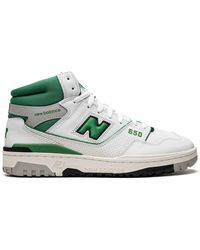 New Balance - 650 "white/green" Sneakers - Lyst