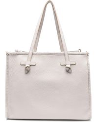 Gianni Chiarini - Leren Schoudertas Met Geknoopt Detail - Lyst