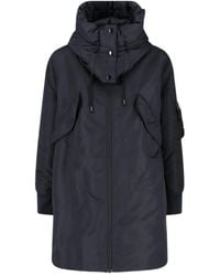 Aspesi - Technical Hooded Coat - Lyst