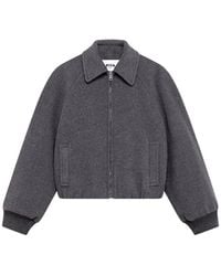 MSGM - Zip-Up Raglan-Sleeve Jacket - Lyst