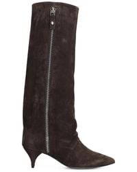 Alchimia - Pointed-Toe Zip-Detail Boots - Lyst