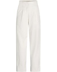 Silvia Tcherassi - Moad High-Waisted Straight-Leg Trousers - Lyst