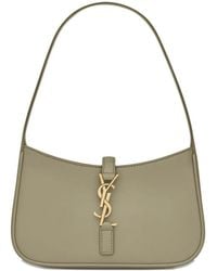 Saint Laurent - Strong Moss Leather Le 5 À 7 Mini Bag - Lyst