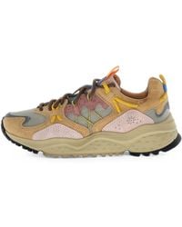 Flower Mountain - Yamabushi Panelled Sneakers - Lyst