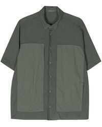 Transit - Decorative-stitching Shortsleeve Shirt - Lyst