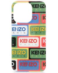 KENZO - Logo-Print Iphone 14 Pro Case - Lyst