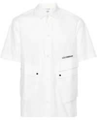 C.P. Company - Multi-pocket Cotton Shirt - Lyst