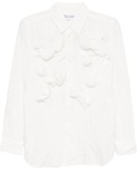 Comme des Garçons - Knot-Detail Blouses - Lyst
