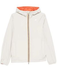 K-Way - Jake Plus.2 Hooded Reversible Jacket - Lyst