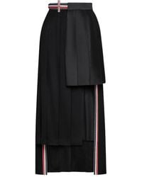 Thom Browne - Maxi-Plooirok - Lyst