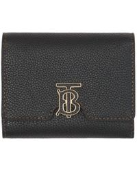 Burberry - Monogram Grained Leather Wallet - Lyst