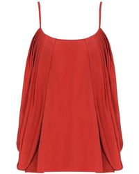 Balmain - Gedrapeerde Blouse - Lyst
