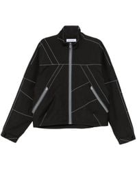 Kiko Kostadinov - Fosco Zigzag-Stitching Zip-Fastening Jacket - Lyst