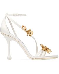 Jimmy Choo - 95Mm Zea Sandals - Lyst