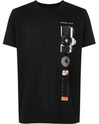 Osklen - Katoenen T-Shirt Met Grafische Print - Lyst