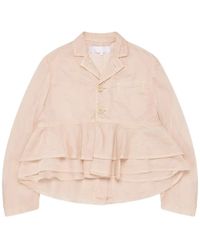 Comme des Garçons - Ruffled-Tier Jacket - Lyst