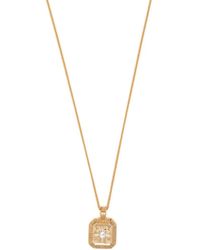 Missoma - April Birthtstone Star-Pendant Necklace - Lyst