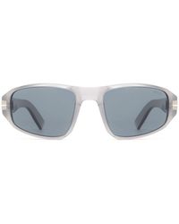 ZEGNA - Oval-Frame Sunglasses - Lyst