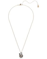 Swarovski - Swan Crystal-Embellished Necklace - Lyst