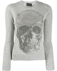 Philipp Plein - Skull Jumper - Lyst