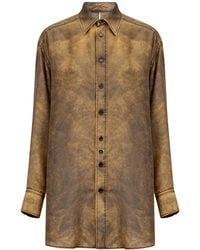 MM6 by Maison Margiela - Tie-Dye Shirt - Lyst