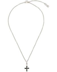 Dolce & Gabbana - Cross Charm Necklace - Lyst