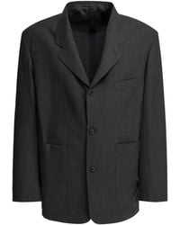 Beams Plus - Paul Button-Up Wool Blazer - Lyst