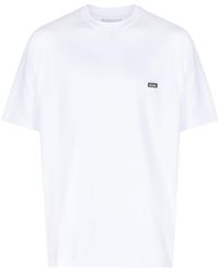 Drole de Monsieur - T-shirt Met Logo-reliëf - Lyst